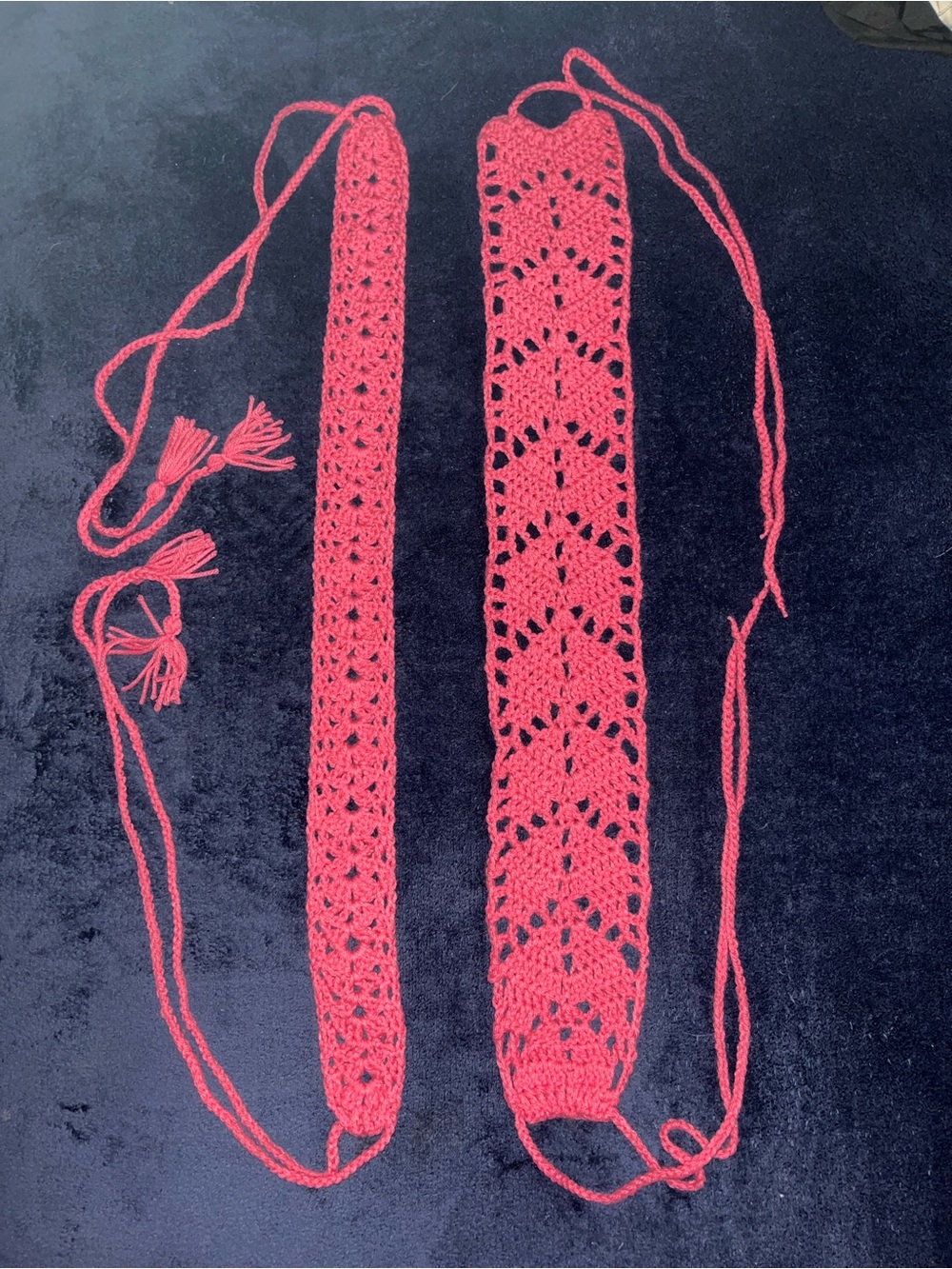 Handmade Crochet Waist Belts